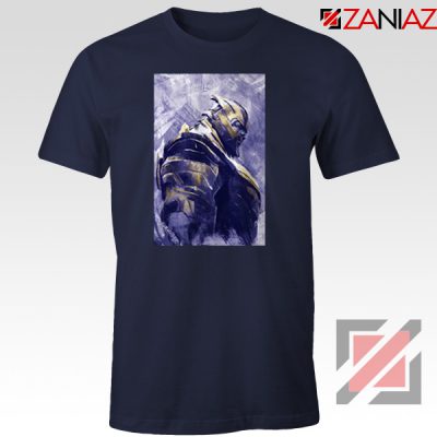 Thanos Best T-shirt Avengers Endgame Tee Shirt Size S-3XL Navy Blue