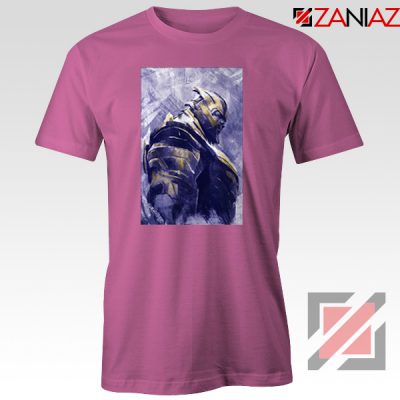 Thanos Best T-shirt Avengers Endgame Tee Shirt Size S-3XL Pink