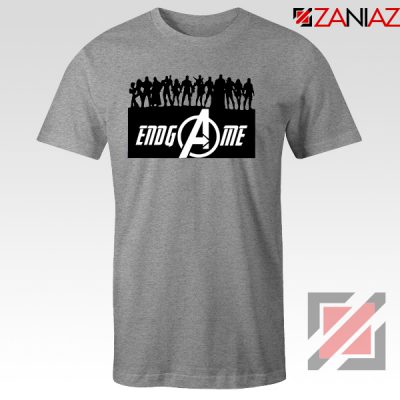 The Avengers Marvel Super Hero Best T-shirt Size S-3XL Grey