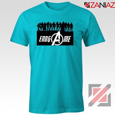The Avengers Marvel Super Hero Best T-shirt Size S-3XL Light Blue