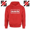 The Band Oasis Hoodie Oasis UK Band Best Hoodie Size S-2XL Red