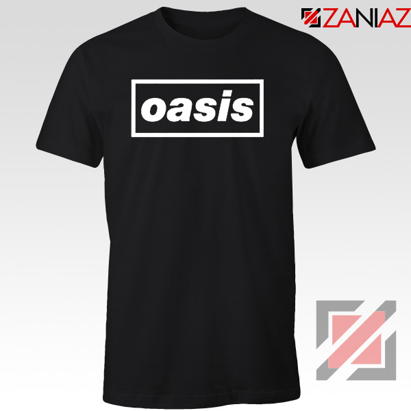 The Band Oasis T-Shirts Oasis UK Band Cheap Best T-Shirt Size S-3XL Black