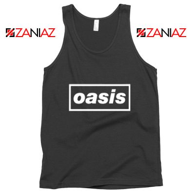 The Band Oasis Tank Top Oasis UK Band Best Tank Top Size S-3XL Black