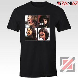 Rock Band Member Face Black Tshirt