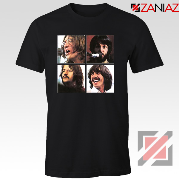 Rock Band Member Face Black Tshirt