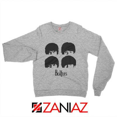 The Beatles Gifts Sweatshirt The Beatles Sweatshirt Womens Size S-2XL Grey