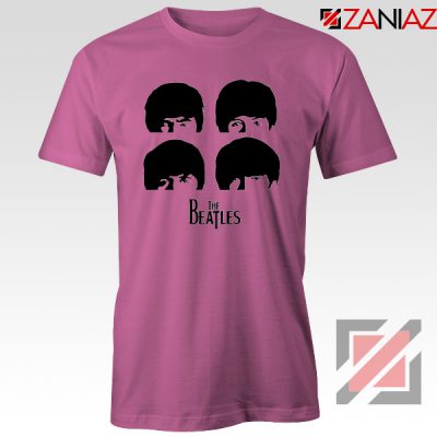 The Beatles Gifts Tshirt The Beatles T-Shirt Womens Size S-3XL Pink