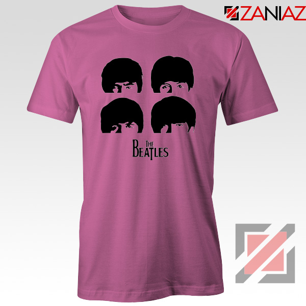 The Beatles Gifts Tshirt The Beatles T-Shirt Womens Size S-3XL Pink
