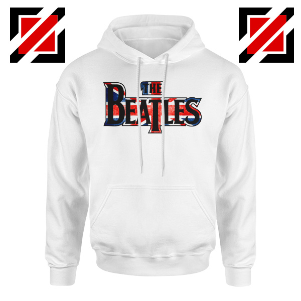 The Beatles Logo Hoodie The Beatles Rock Band Hoodie Size S-2XL White