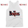 The Beatles Logo Tank Top The Beatles Rock Band Tank Top Size S-3XL White