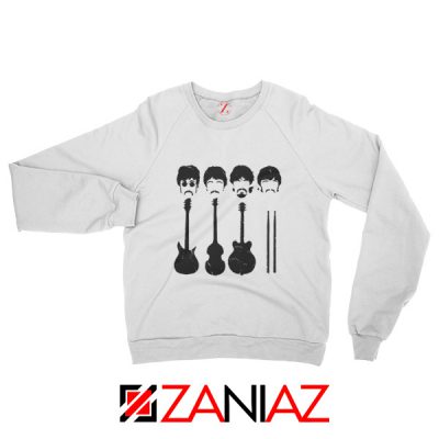 The Beatles Sweatshirt The Beatles Sweatshirt Mens Size S-2XL White
