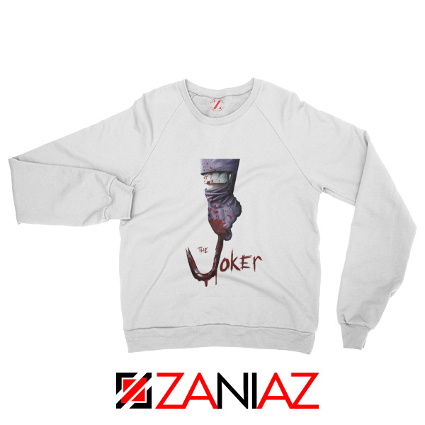 The Joker Sweatshirt Joker Film 2019 Best Cheap Sweatshirt Size S-2XL White