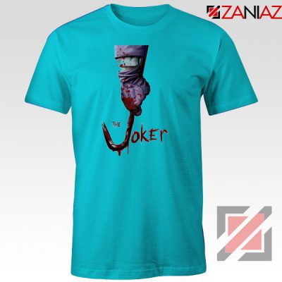 The Joker T-Shirt Joker Film 2019 Best Cheap T-shirts Size S-3XL Light Blue