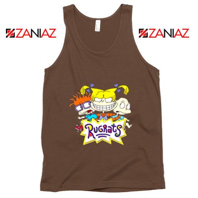 The Rugrats Tank Top Nickelodeon Rugrats Tank Top Size S-3XL Brown