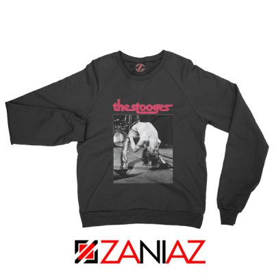 The Stooges Concert Men Sweatshirt American Music Sweatshirt Black