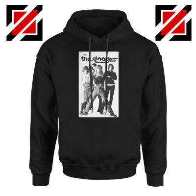 The Stooges Iggy Pop American Music Band Cheap Best Hoodie Black
