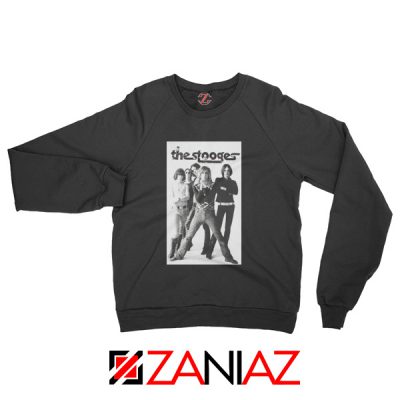The Stooges Iggy Pop American Music Band Cheap Best Sweatshirt Black