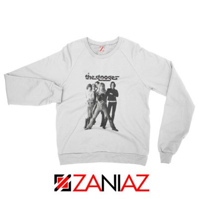 The Stooges Iggy Pop American Music Band Cheap Best Sweatshirt White