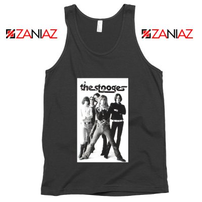 The Stooges Iggy Pop American Music Band Cheap Best Tank Top Black