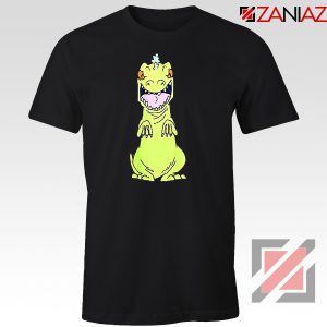 Rugrats Reptar T-Shirt Nickelodeon Reptar Cartoon T-Shirt Size S-3XL Black