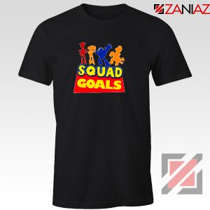 Toy Story Squad Goals T Shirt Disney Picture Tee Shirts Size S-3XL Black