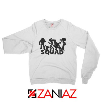 Toy Story Squad Graphic Sweatshirt Disney Pixar Sweatshirt Size S-2XL White