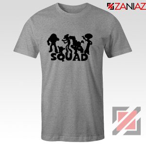 Toy Story Squad Graphic Tee Shirt Disney Pixar T-Shirt Size S-3XL Grey