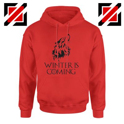 Winter Is Coming Hoodie Game Of Thrones Hoodie Size S-2XL Red