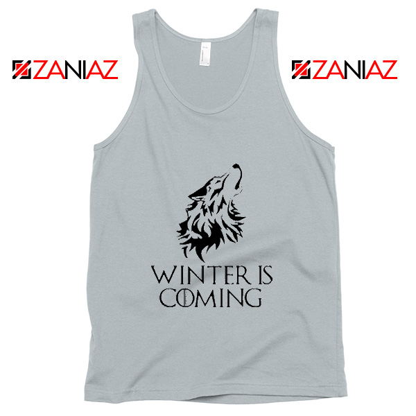 Winter Is Coming Tank Top Game Of Thrones Tank Top Size S-3XL Silver