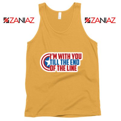 Winter Soldier I With You Till The End Of The Line Tank Top Size S-3XL Sunshine