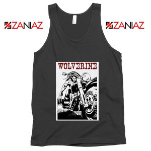 Wolverine Biker Tank Top Marvel X-Men Tank Top Size S-3XL Black