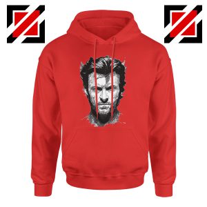 Wolverine Hoodie Design Wolverine Marvel Comics Size S-2XL Red