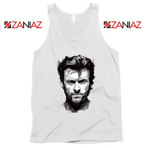 Wolverine Tank Top Design Wolverine Marvel Comics Size S-3XL White