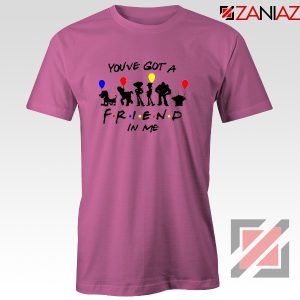 You've Got a Friend in Me Toy Story Disney Best T-Shirt Size S-3XL Pink