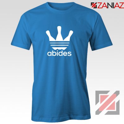 Abides Adidas Parody T-shirt The Big Lebowski Movie Tshirt Size S-3XL Blue