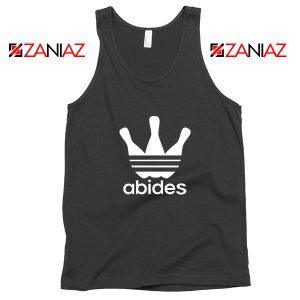 Abides Adidas Parody Tank Top The Big Lebowski Movie Tank Top Black