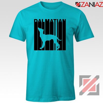Best Dalmatian Animal T-Shirt Funny Animal T Shirts Size S-3XL Light Blue