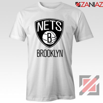 Best Gift Brooklyn Nets Logo T-Shirt NBA Tee Shirt Size S-3XL White