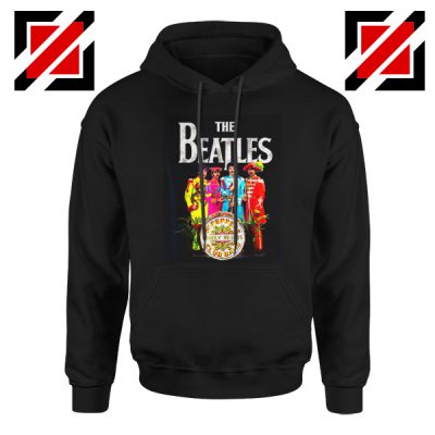 Best Lonely Hearts Band Hoodie The Beatles Hoodie Size S-2XL Black