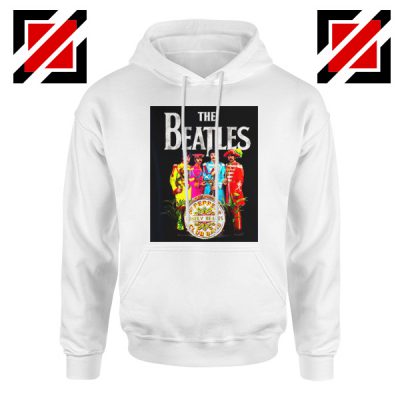 Best Lonely Hearts Band Hoodie The Beatles Hoodie Size S-2XL White