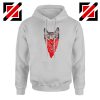 Cat Gangster Hoodie Funny Animal Cheap Hoodie Size S-2XL Sport Grey
