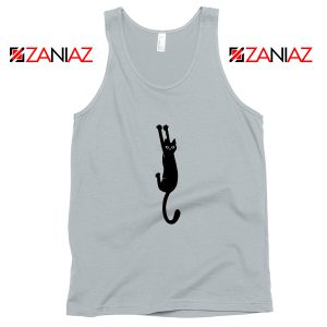 Cute Black Cat Holding Tank Top