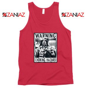 Choking Hazard Darth Vader Red Tank Top