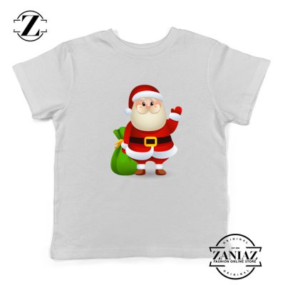 Christmas Santa Claws Gift Kids T-Shirt Size S-XL White