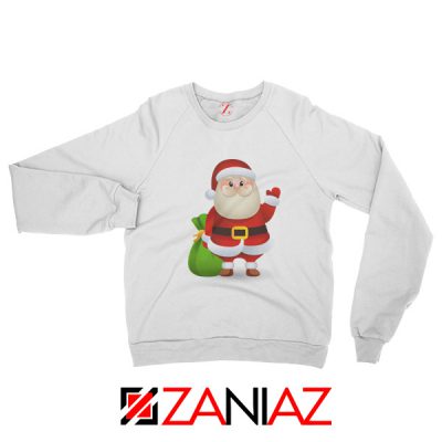 Christmas Santa Claws Gift Sweatshirt Women Sweatshirt White