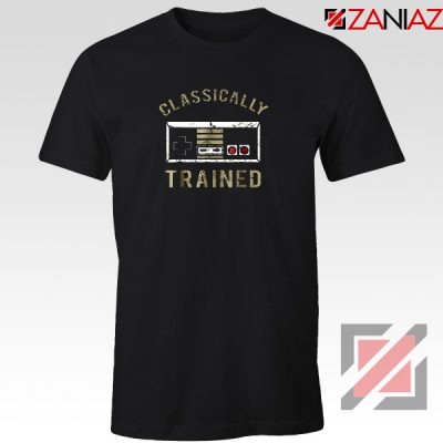 Classically Gamer T-Shirt Video Game Cheap Tee Shirt Size S-3XL Black