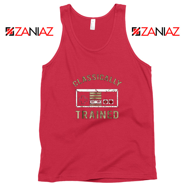 Classically Gamer Tank Top Video Game Cheap Tank Top Size S-3XL Red