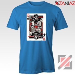 Darth Vader King of Spades T-Shirt Star Wars Tee Shirt Size S-3XL Blue