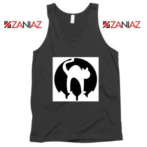 Halloween Cat Silhouette Tank Top Cat Lover Tank Top Size S-3XL Black