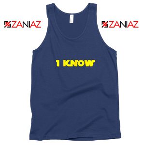 Han Solo I Know Graphic Tank Top Star Wars Tank Top Size S-3XL Navy Blue